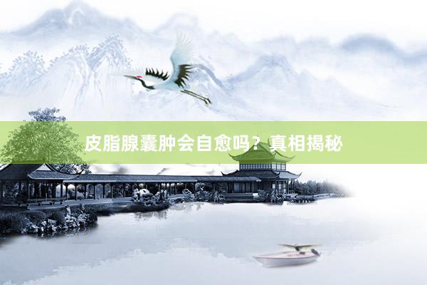 皮脂腺囊肿会自愈吗？真相揭秘